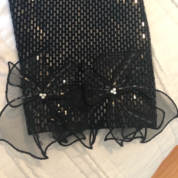 St John Couture Black Sparkling Evening Jacket - Picture 6 of 8